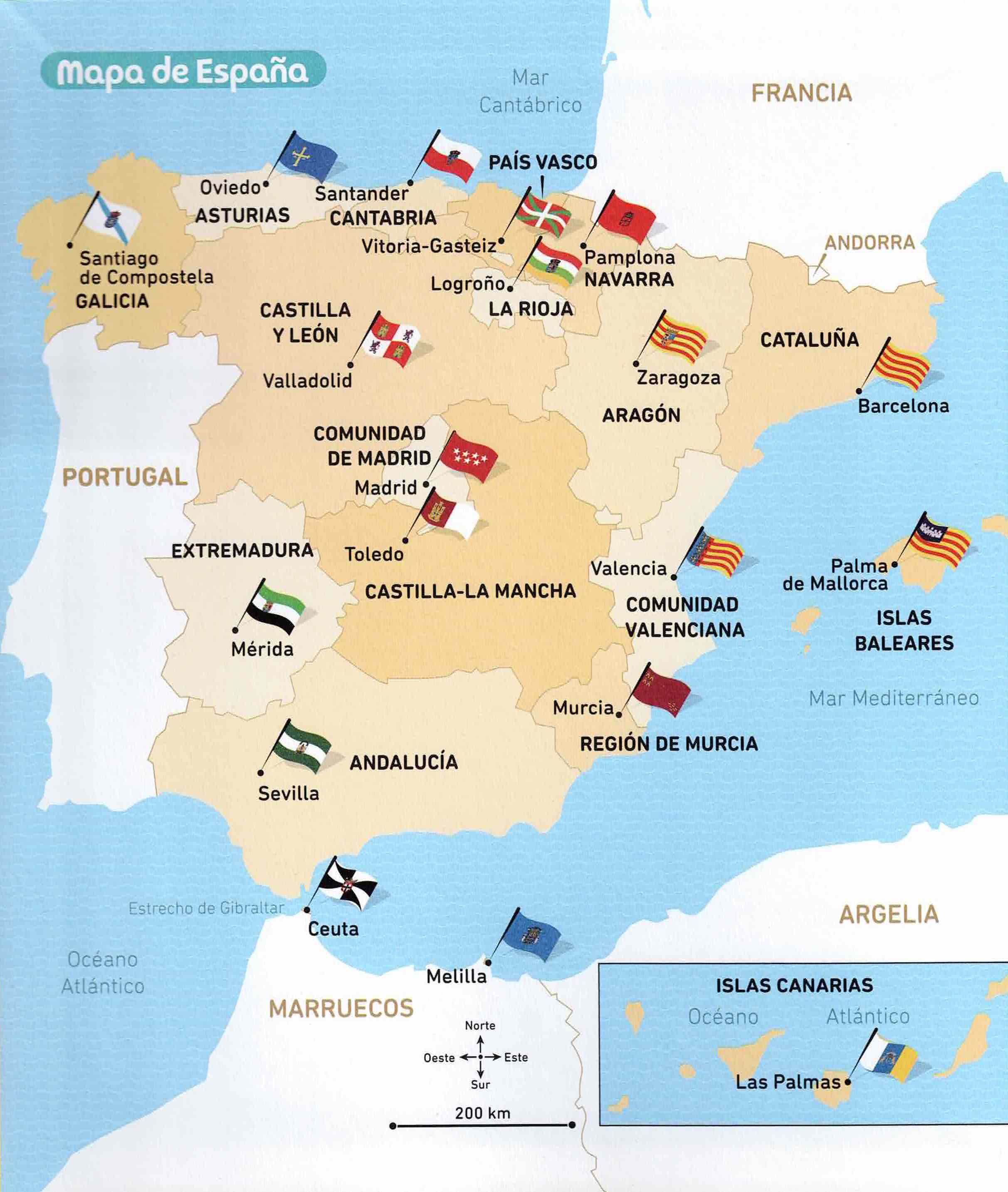 Geografía española – ¡Fenomenal!